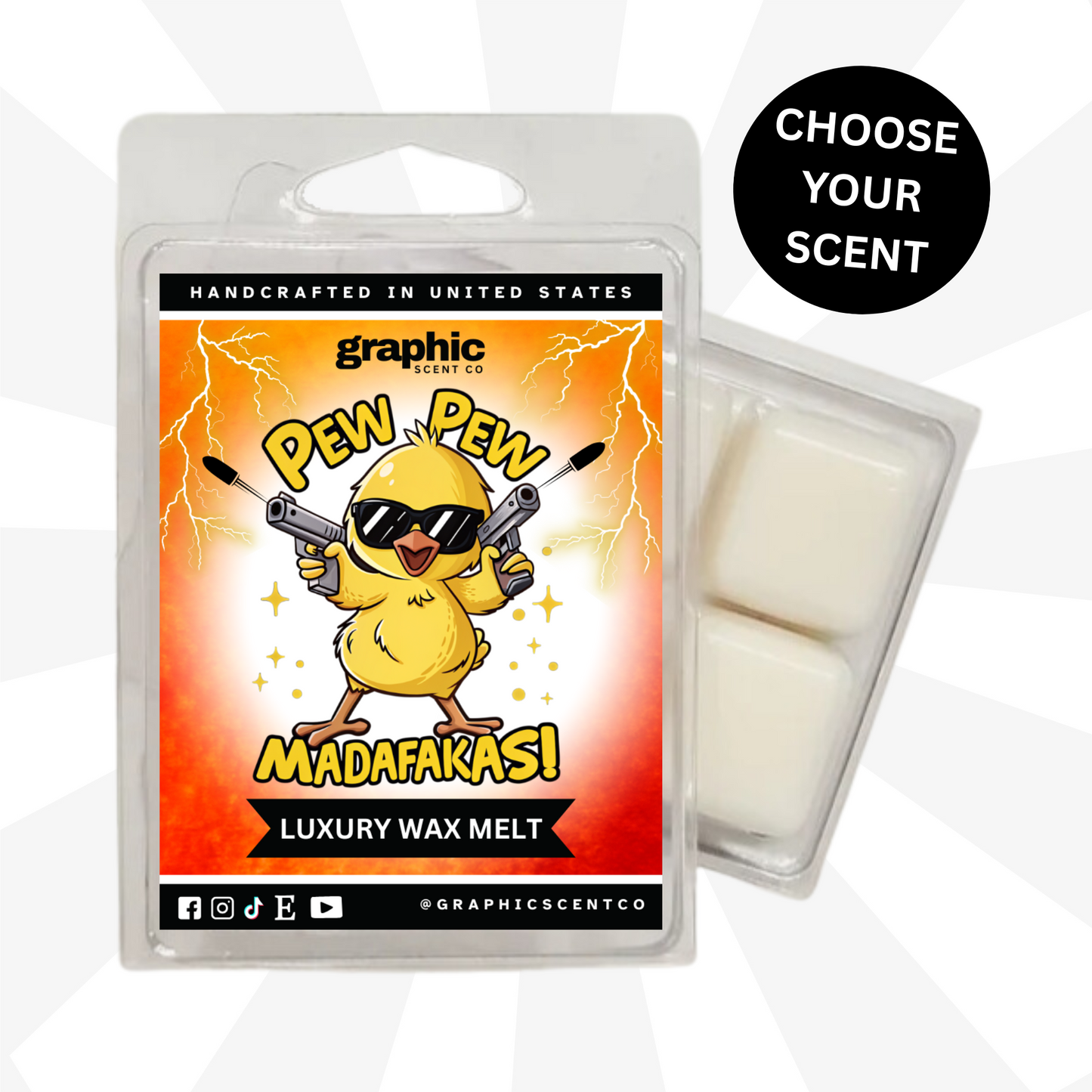 (18+) PewPew Motha Fuckas Luxury Wax Melts